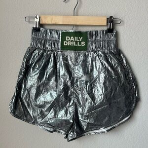 Metallic Daily Drills Shorts